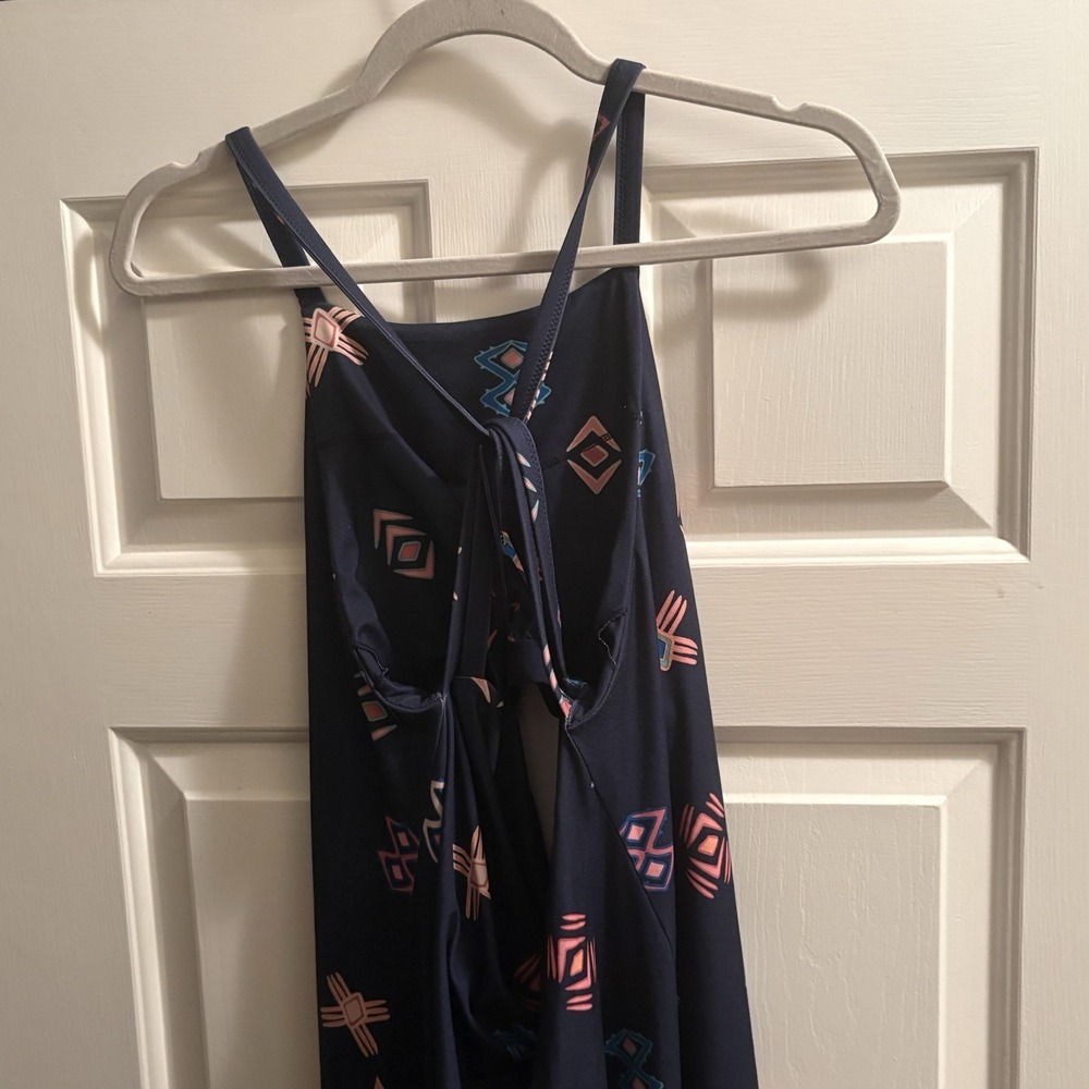 Patagonia  Dress Womens Large Sliding Rock Blue Active Outdoor Navy - Picture 4 of 7